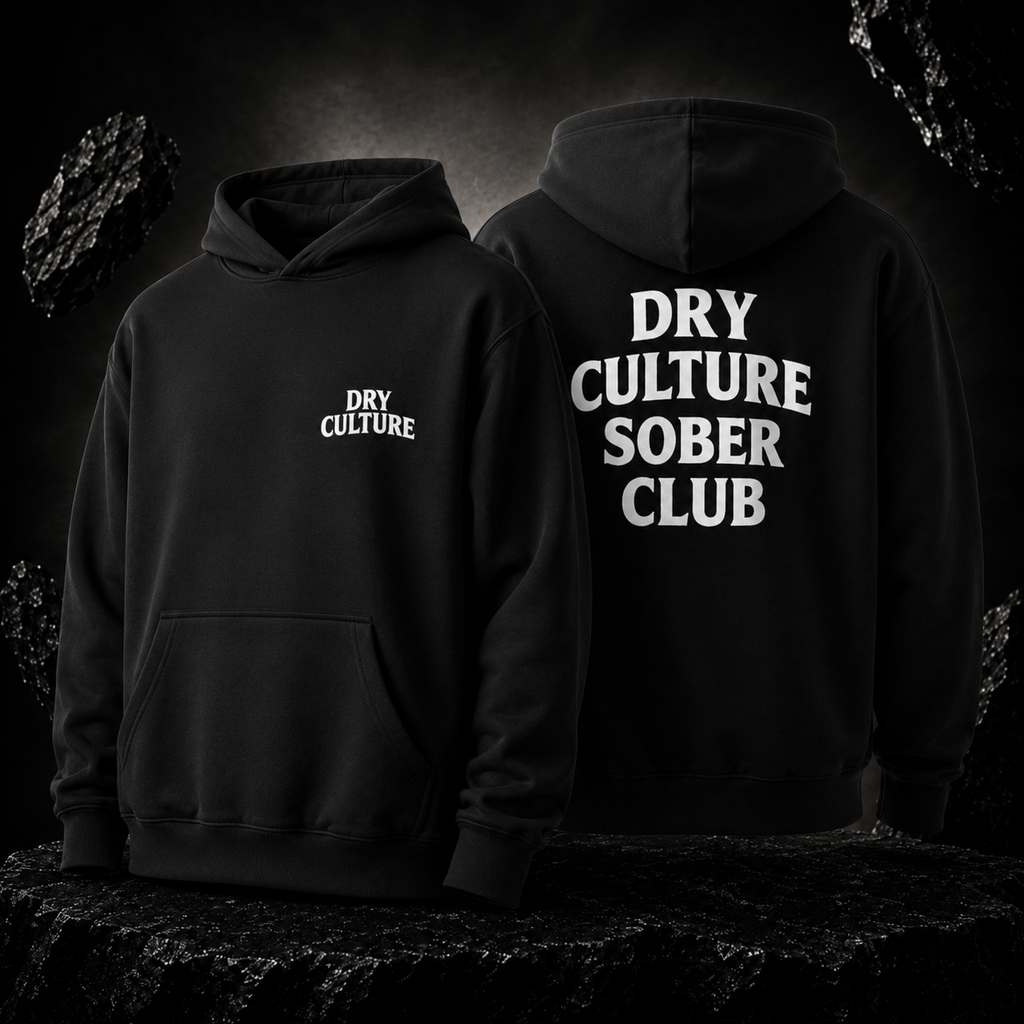 DRY CULTURE SOBER CLUB Box Hoodie