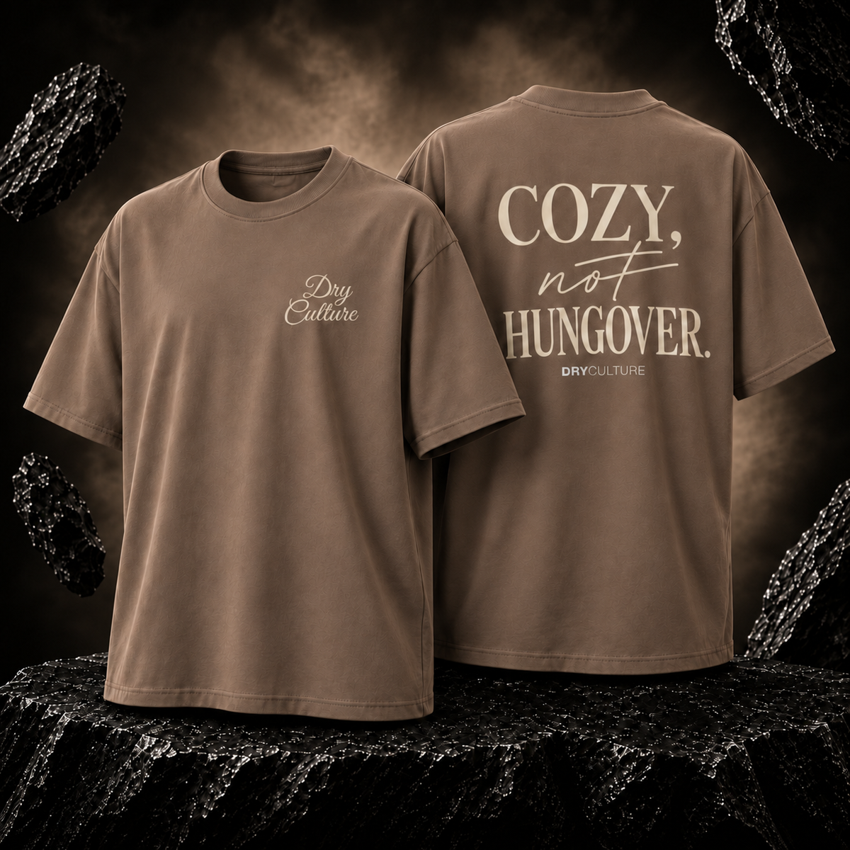 COZY, NOT HUNGOVER — Relaxed Fall Tee